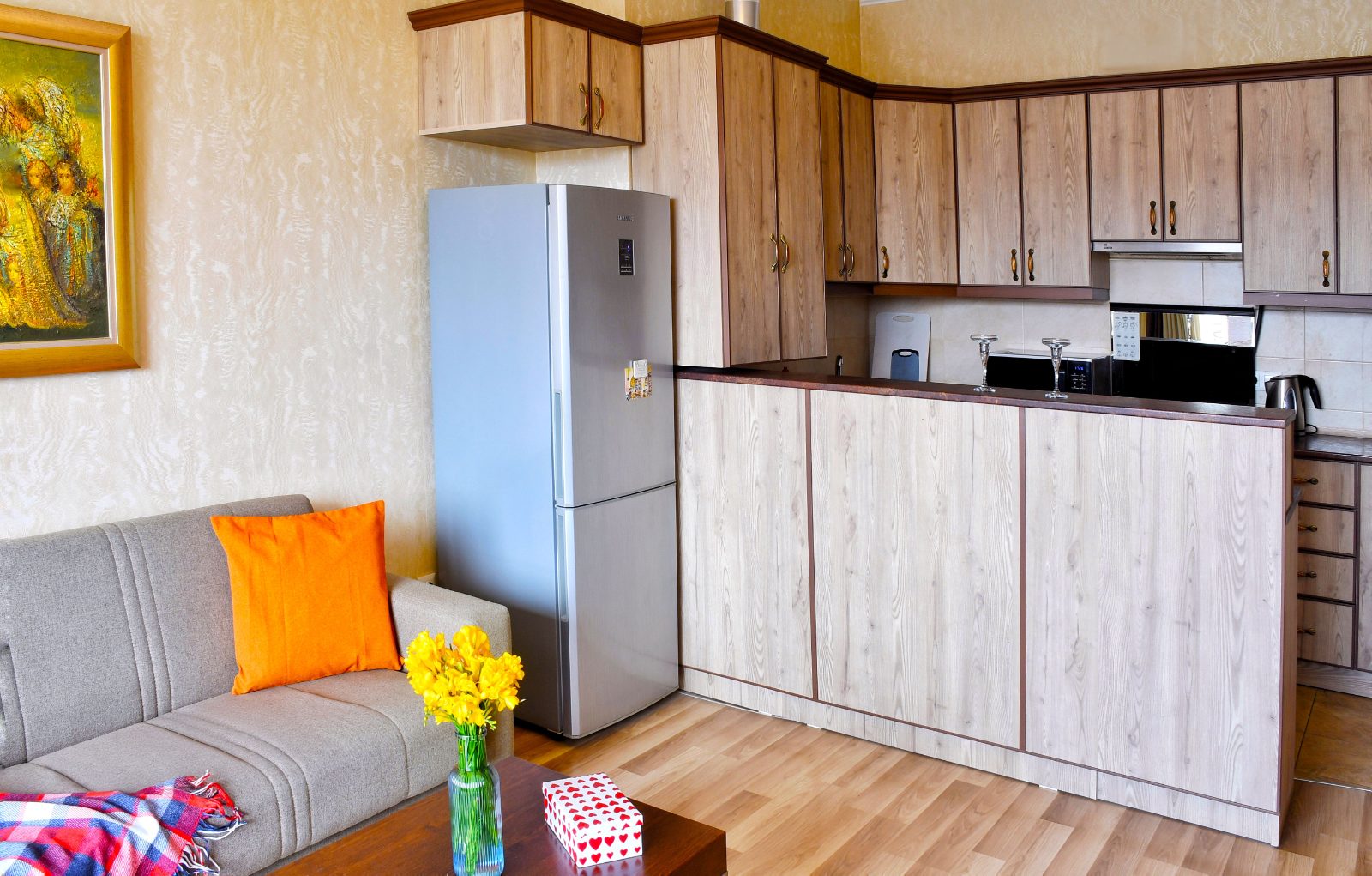 1BR w/ Cascade & City Views | Steps from Opera